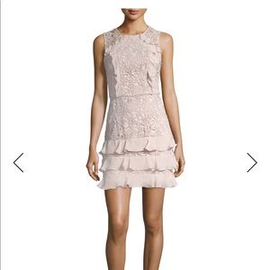 Parker Zahara Combo Sleeveless Lace Cocktail Dress